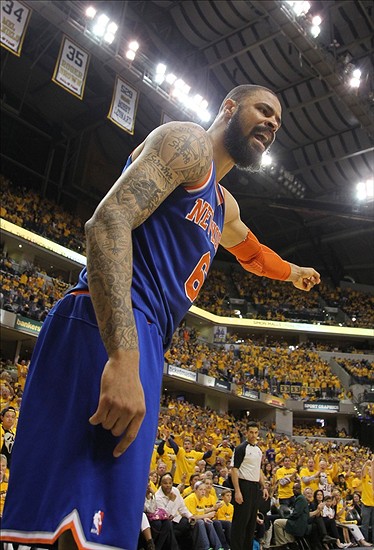 Tyson Chandler Dissents: Knicks in Trouble against Pacers